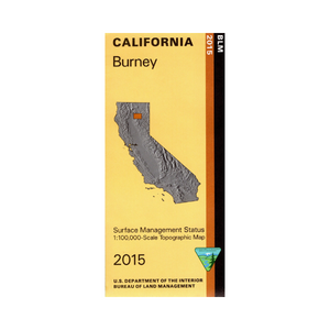 Map: Burney CA - CA055S