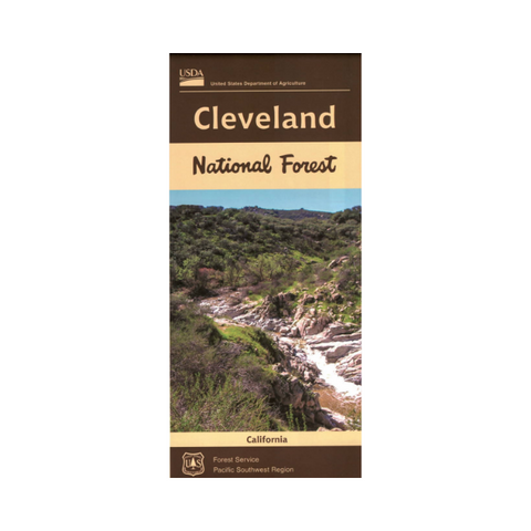 Map: Cleveland National Forest CA