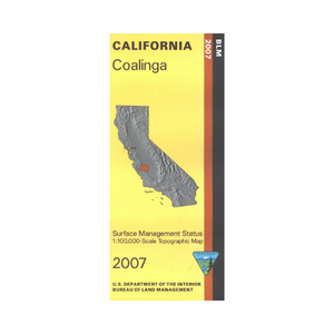 Map: Coalinga CA - CA080S