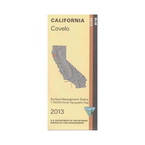 Map: Covelo CA - CA085S