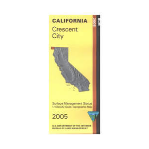 Map: Crescent City CA - CA090S