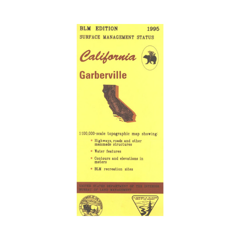 Map: Garberville CA - CA170S