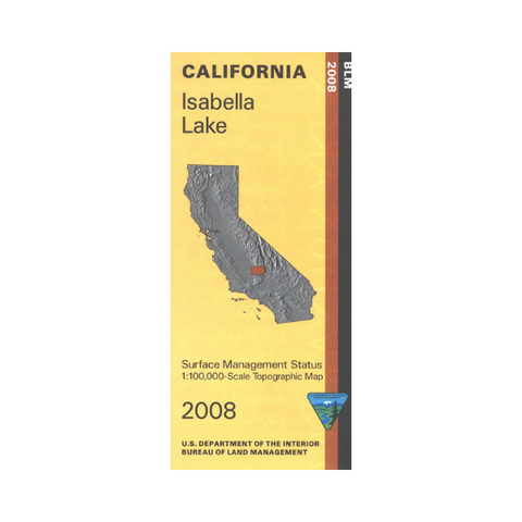 Map: Isabella Lake CA - CA200S