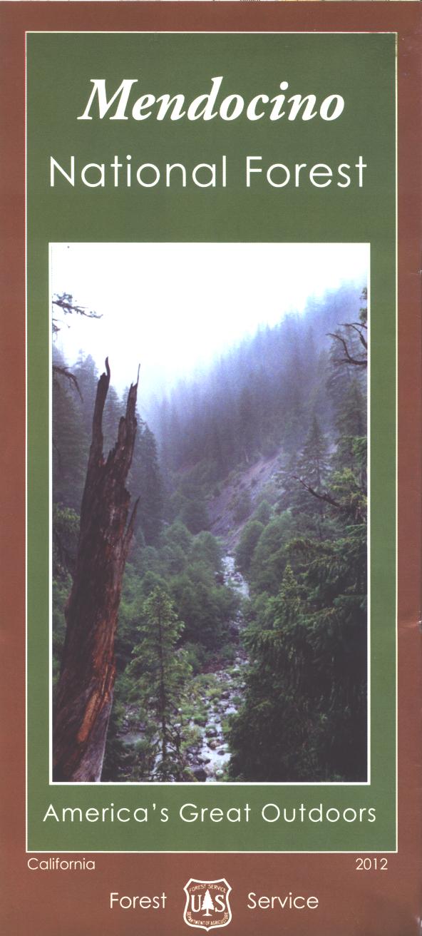 Map: Mendocino National Forest CA โ Public Lands Interpretive Association