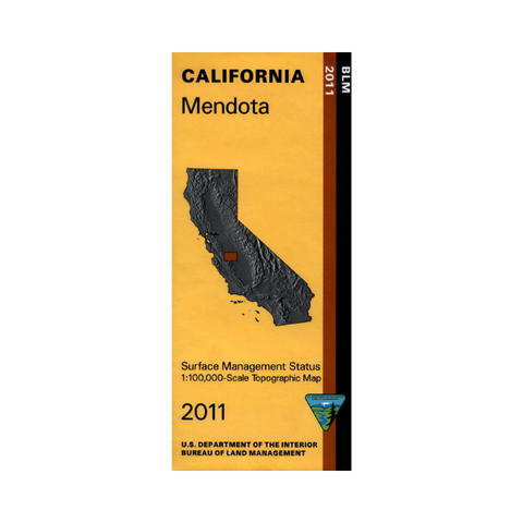 Map: Mendota CA - CA260S