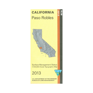 Map: Paso Robles CA - CA340S