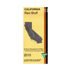 Map: Red Bluff CA - CA380S