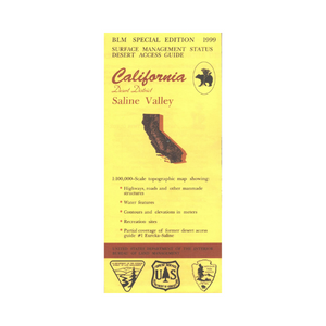 Map: Saline Valley CA - CA400S