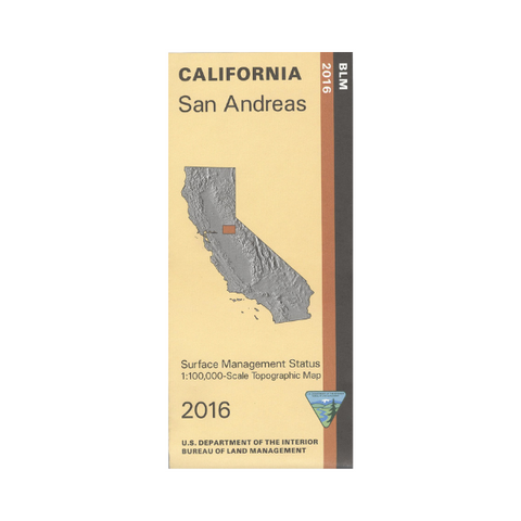 Map: San Andreas CA - CA410S