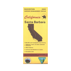Map: Santa Barbara CA - CA460S