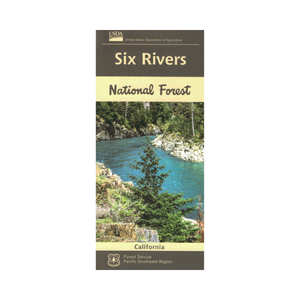 Map: Six Rivers National Forest CA