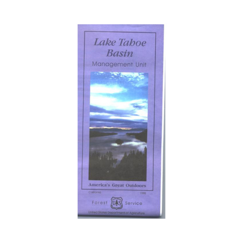 Map: Lake Tahoe Basin Management CA