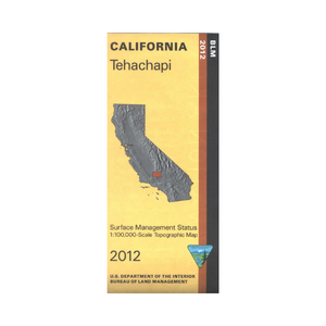 Map: Tehachapi CA - CA515S