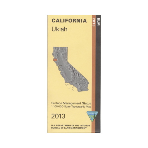 Mapa De Ukiah, California