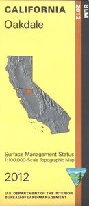 Map: Oakdale CA - CA305S
