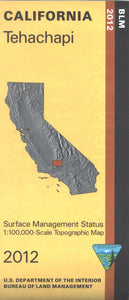 Map: Tehachapi CA - CA515S