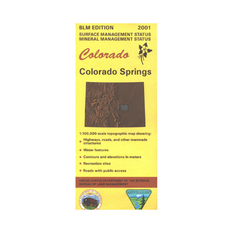 Map: Colorado Springs CO - CO112S