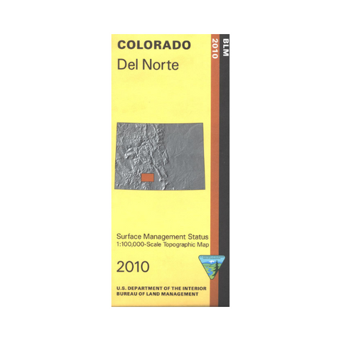 Map: Del Norte CO - CO115S