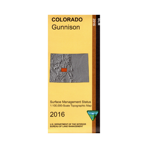 Map: Gunnison CO - CO129S