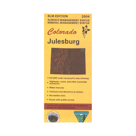 Map: Julesburg CO (MINERAL) - CO130SM