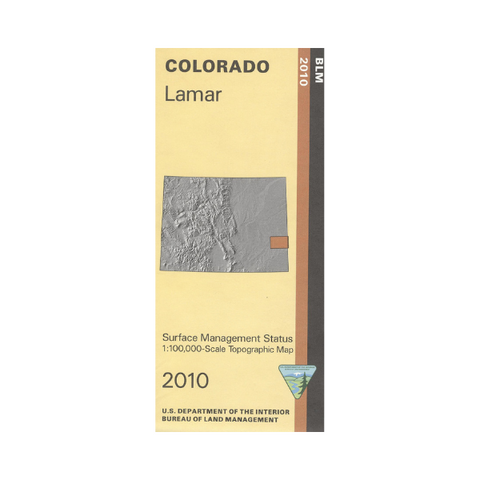 Map: Lamar CO (SURFACE)- CO134S
