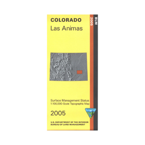 Map: Las Animas CO - CO135S