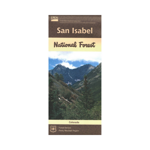 Map: San Isabel National Forest CO