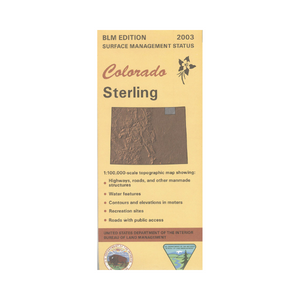 Map: Sterling CO (SURFACE) - CO150S