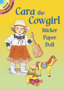 Cara the Cowgirl Paper Doll Stickers