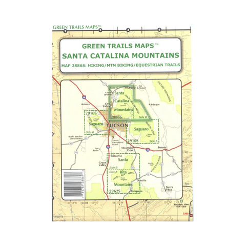 Map: Santa Catalina Mountains