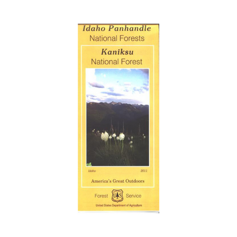 Map: Kaniksu National Forest ID