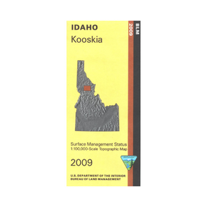 Map: Kooskia ID - ID1032S