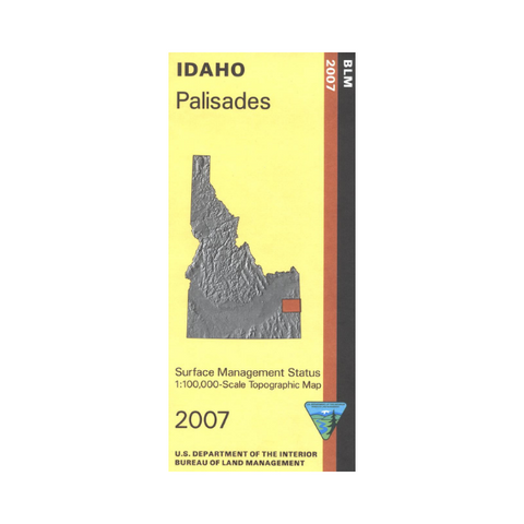 Map: Palisades ID. - ID1047S