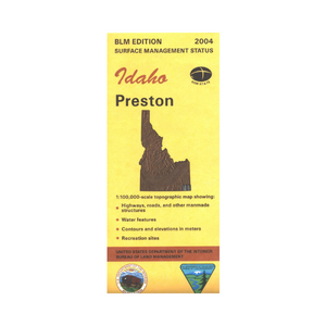 Map: Preston ID - ID1051S