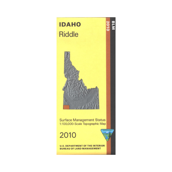 Map: Riddle ID - ID1054S – Public Lands Interpretive Association