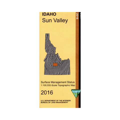 Map: Sun Valley ID - ID1064S