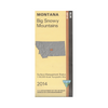 Map: Big Snowy Mountains MT - MT1014S