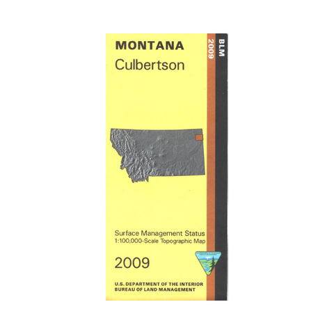 Map: Culbertson MT - MT1051S