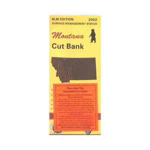 Map: Cut Bank MT - MT1052S