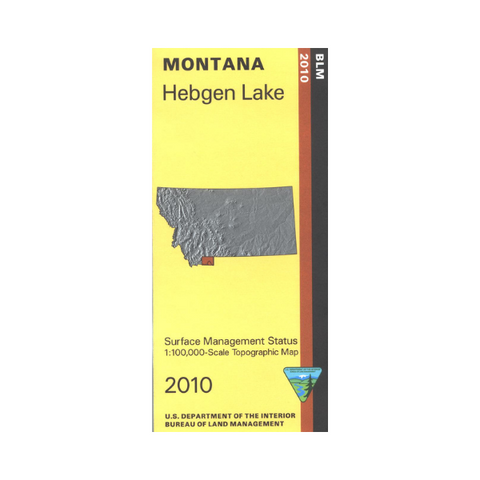 Map: Hebgen Lake MT - MT1094S