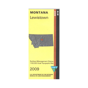 Map: Lewistown MT (MINERAL) - MT1114S