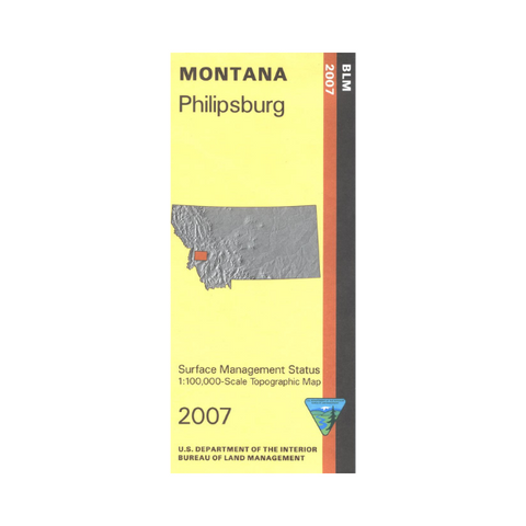 Map: Philipsburg MT - MT1149S