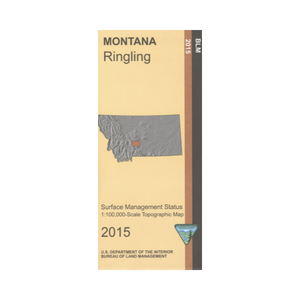 Map: Ringling MT - MT1162S