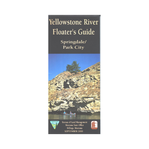 Map: Yellowstone River Floater`s Guide: Springdale/Park City