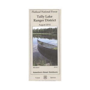 Map: Flathead NF MT Tally Lake RD