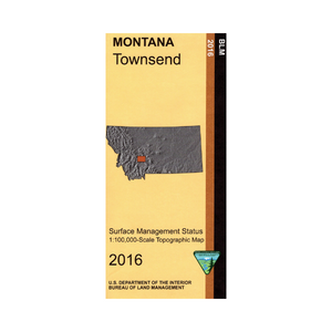 Map: Townsend MT - MT1187S