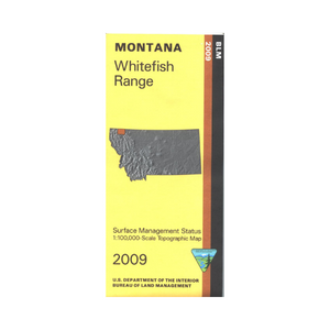 Map: Whitefish Range MT - MT1200S