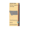 Map: White Sulphur Springs MT - MT1199S