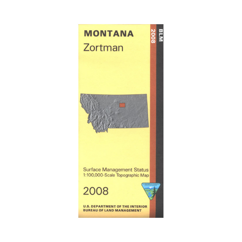 Map: Zortman MT - MT1209S