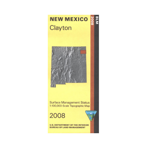 Map: Clayton NM - NM016S